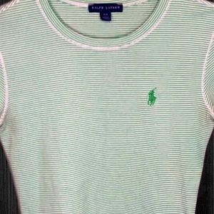 Ralph Lauren stripped t-shirt small